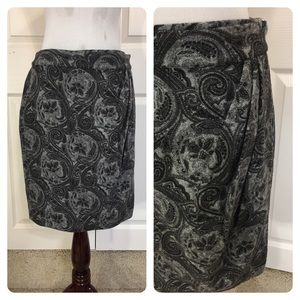 Talbots wrap skirt